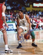 Jay Humphries  Autographed 8x10 Boston Celtics  Free Shipping   #5