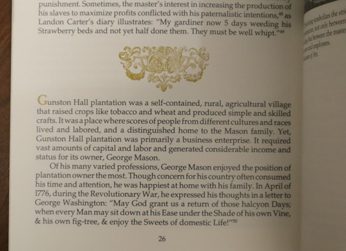 ☑️ Of Land & Labor: Gunston Hall Plantation, by M. Lauren Bisbee | Amazing. - Picture 2 of 10