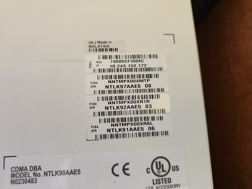 New ERICSSON NTLK90AAE5 DBA DIGITAL BASEBAND UNIT New - Picture 2 of 4