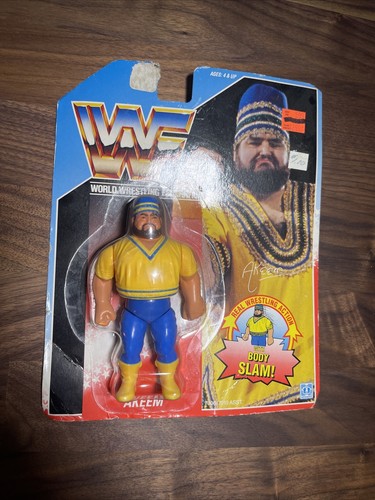 WWF Hasbro Series 1 Akeem MOC WWE...
