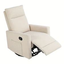 ZUNMOS Ergonomic Adjustable Decorative Chair Modern Single Reading Chair Thick