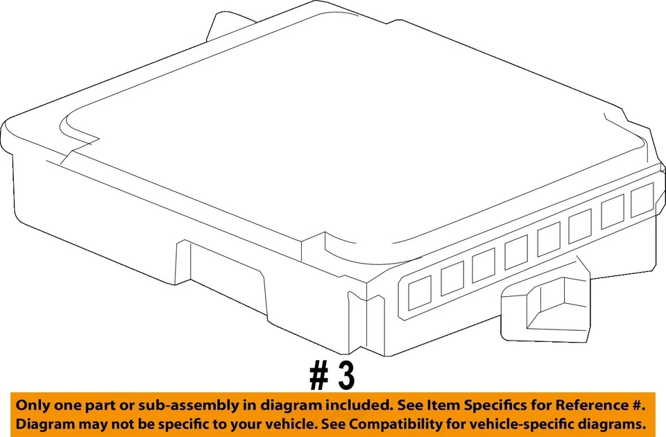 Módulo de control del motor (ECM) usado se adapta a: Honda Accord 2003 Control electrónico Modu Foto 4 de 4