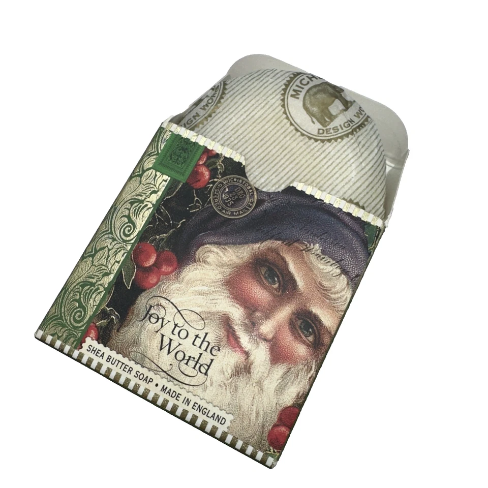Michel Design Works Joy to the World Shea Butter Soap Christmas Made England - Image 2 of 4