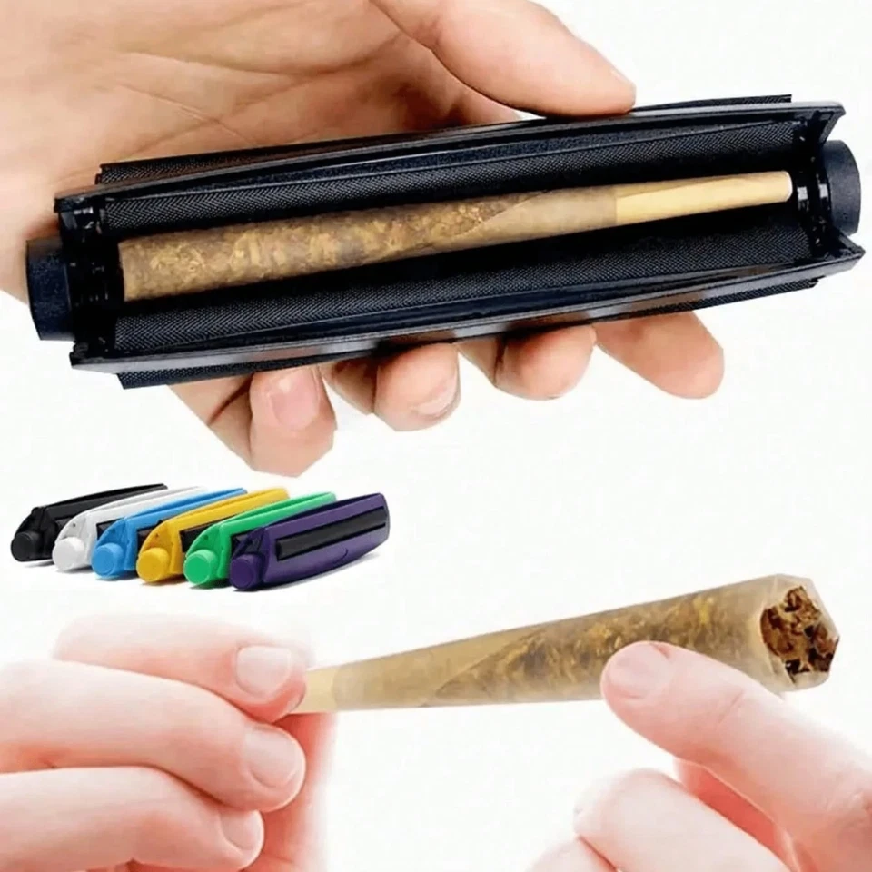 Tabak Rollmaschine Zigaretten Joint Roller Unkraut Kräuter Rolling Paper Maker 110 - Bild 3 von 4