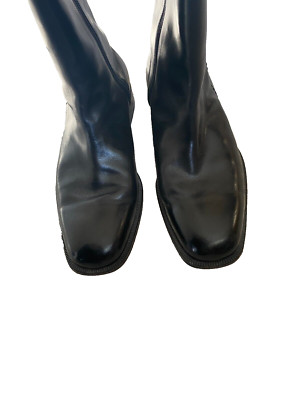 mens shoes zippered leather boots botticelli