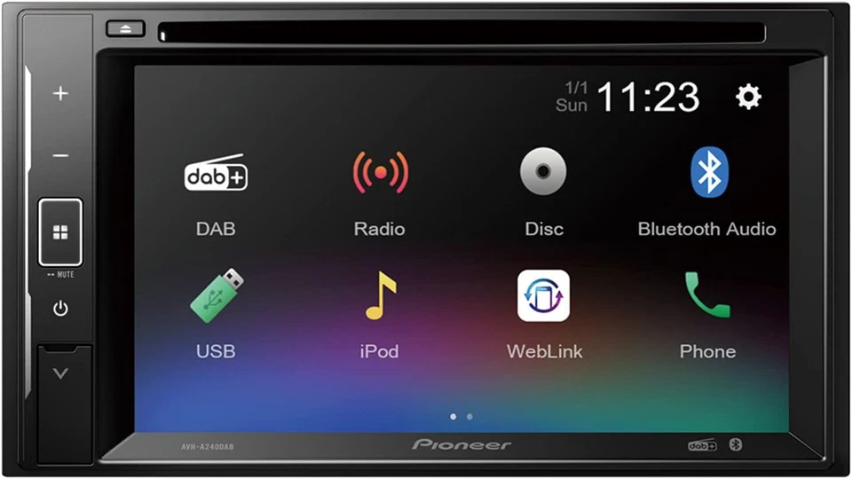 Autoradio Monitor 2din Schermo DAB Bluetooth CD DVD USB Aux-In 3 RCA Retrocamera - Immagine 2 di 4