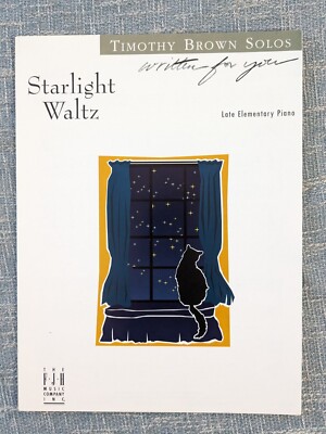 Starlight Waltz Timothy Brown Solos. Late Elementary Piano