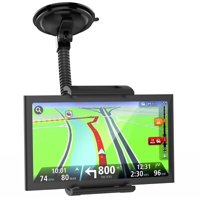 Navihalterung kurzer Schwanenhals 10cm Universal KFZ passt für TomTom Start Garm