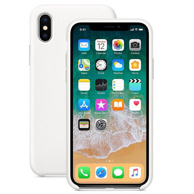 Funda De Silicona Apple para iPhone 11 - White