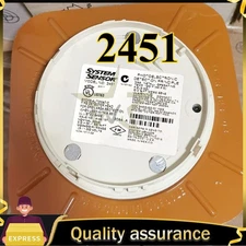 2451 NEW SYSTEM SENSOR PHOTOELECTRIC SMOKE DETECTOR FIRE ALARM FAST SHIPPING