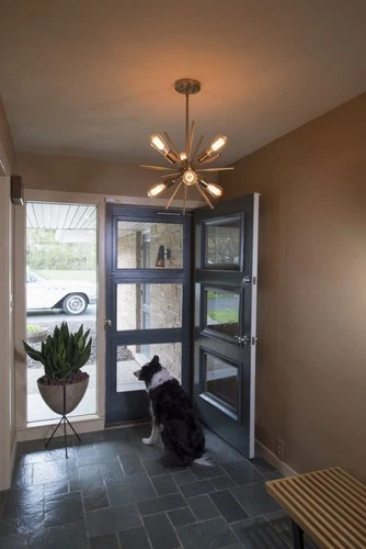 Estelle 6-Light Pendant in Mid-Century Modern and Sputnik Style 19.5 Inches Tall - Picture 6 of 12