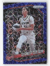 2025 Prizm WNBA #1 Sydney Colson Blue Velocity Indiana Fever
