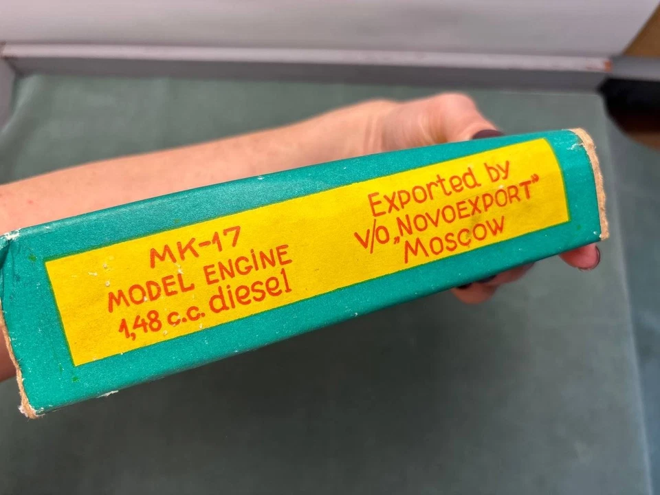 Soviet Airplane model engine Motor  MK-17 for aircraft models ussr - Image 3 of 4