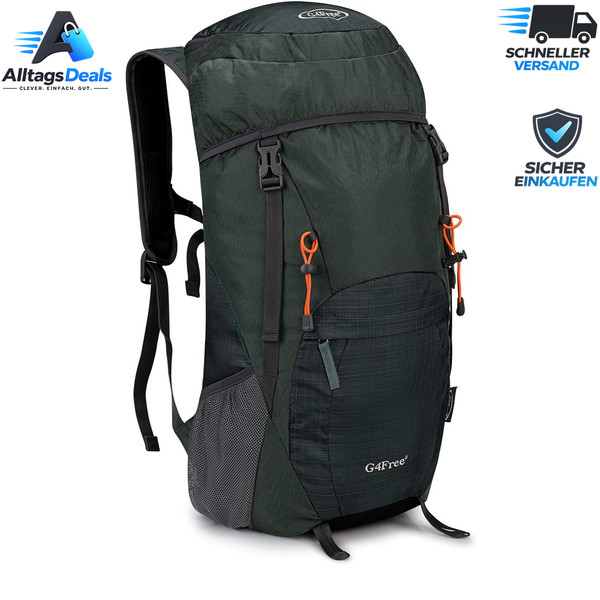Faltbarer Rucksack 40L Ultraleicht FüR Wandern Outdoor Reisen-image