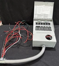 Reliance Controls Pro Tran 2 Generator Power Transfer Switch 6 Circuit A306c