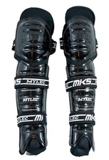 Mylec MK5 Street/DEK 13" Lightweight And Durable Hockey Shin Pads 360° Strap