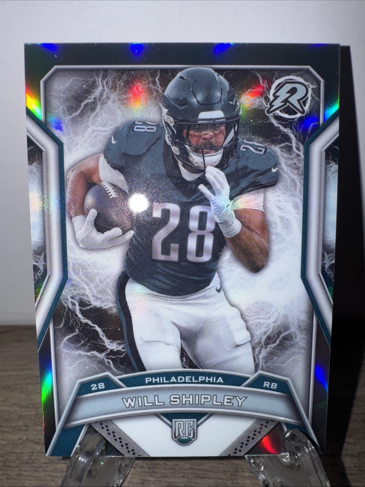 2024 Topps Resurgence - Rookies Will Shipley #175 Refractor (RC)