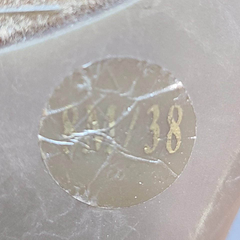 Sandalias de Tanga Jessica Simpson Adornadas Dorado Tostado Cadena Correas Mujer Talla 38 Foto 4 de 4