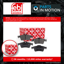 Brake Pads Set fits FORD C-MAX Rear 07 to 19 1233679 CV6Z2200A 1324300 1360254