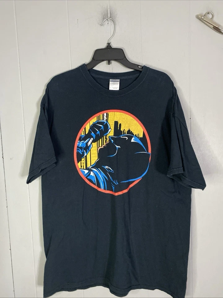 Vintage Batman Movie Promo T Shirt XL TG Y2K 23x31 - Image 2 of 4