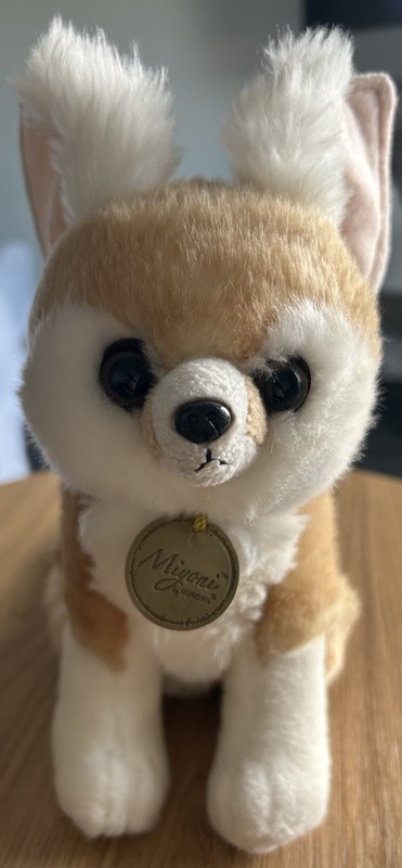 Fennec Fox Plush Stuffed Animal Miyoni Aurora Realistic 9” toy doll tan soft