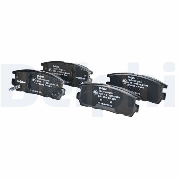 Delphi BremsbelÄGe Satz Hinterachse Passend FÜR Chevrolet Captiva Opel Antara |-image
