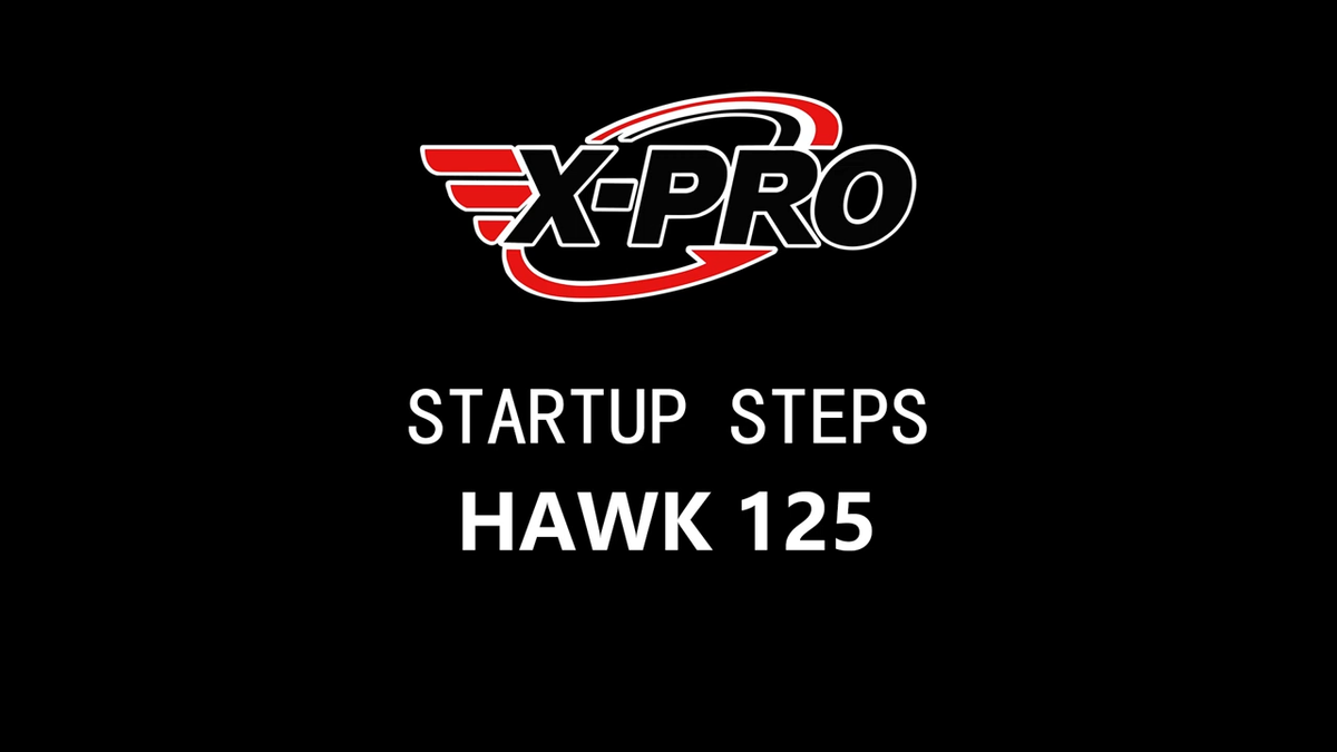 X-PRO Hawk 125cc Dirt Bike with All Lights Pit Bike Off Road