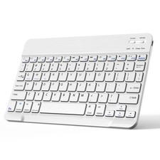 Blueteeth Wireless Waterproof Keyboard - For Apple iPad Mac Computer Desktop
