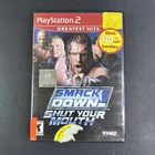 WWE SmackDown Shut Your Mouth (PlayStation 2) CIB Working