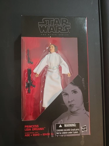 Star Wars Black Series Princess Leia Organa #30 Action Figure Six 6" 2016 New