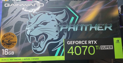 Gainward nVIDIA GeForce RTX 4070 Ti SUPER 16GB Panther OC OVP Adapter 2x8PCIE