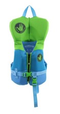 Body Glove Boy's Infant PFD Life Jacket, Less than 30 lbs, Blue/Green