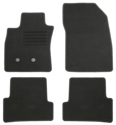 Fußmatten Set für Renault Clio III 3 2005-2012 Autoteppiche mit 100% Passform