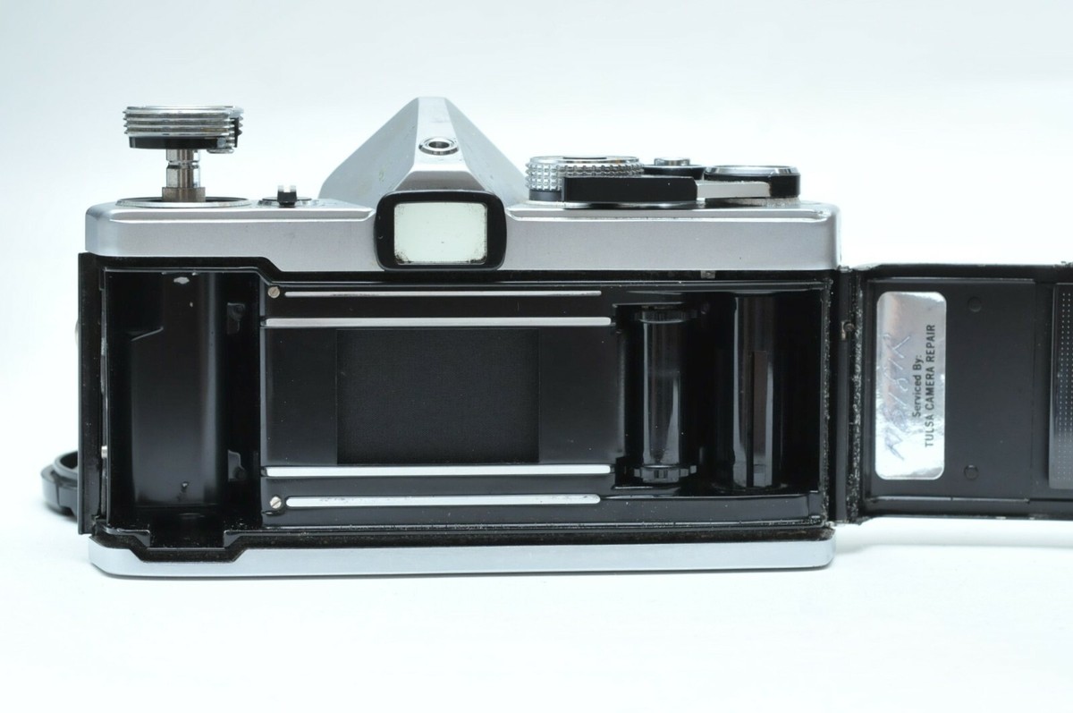 Olympus OM-1 35mm Film Camera W/50mm F1.8 Zuiko Manual Focus Lens