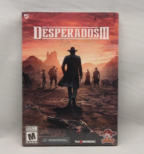Desperados III 3 PC Sealed THQ Nordic New, Factory Sealed, Steam Required