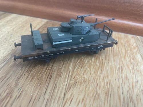 Einzelstück : Panzer-Draisine „TATRA“ für Modellbahn H0 - Bild 4 von 7