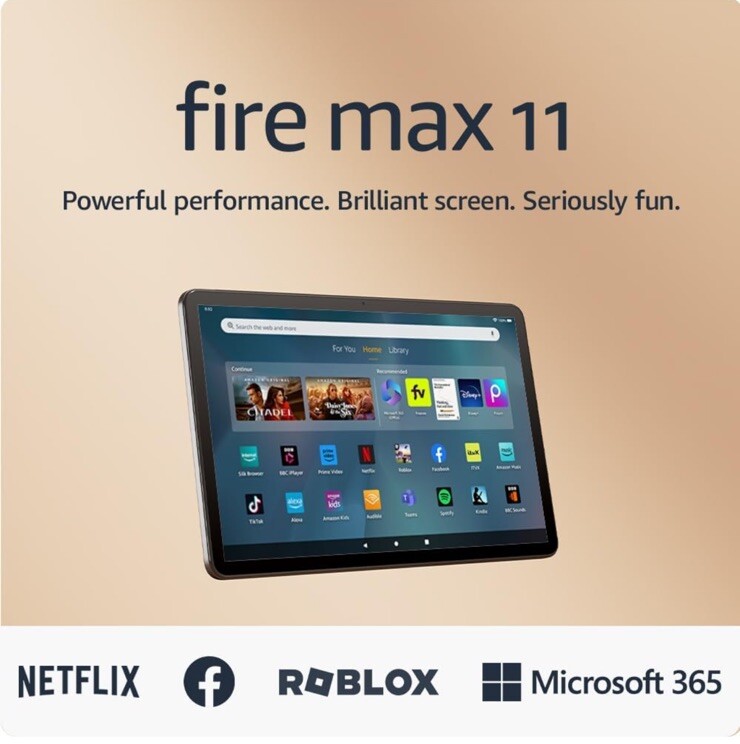 Amazon Fire Max 11 13th Gen 64GB, Wi-Fi, 11" - Grey (Ad-Supported)