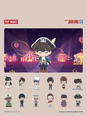 POP MART Detective Conan Carnival Series Figures Confirmed Blind