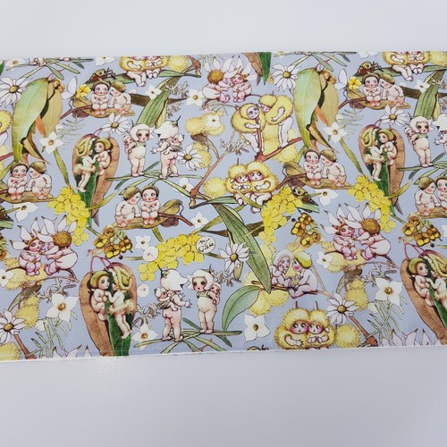 Handmade Decorative Table Runner Grey Blue Snugglepot Cuddlepie 144cm x 31cm - Picture 23 of 23