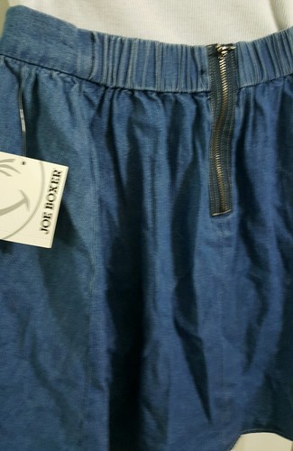 Denim Skirt Juniors Trendy Hip Size S Small M Medium L Large NWT New - Picture 4 of 7