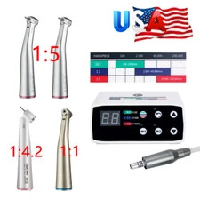 NSK Dental LED Brushless Electric Micro Motor/Fiber Optic Contra Angle Handpiece