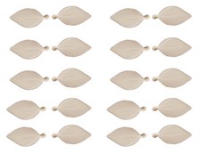 Lot 10 Pair Miniature 2" Nylon Mesh Fairy Angel Wings Craft Doll Ornament Making