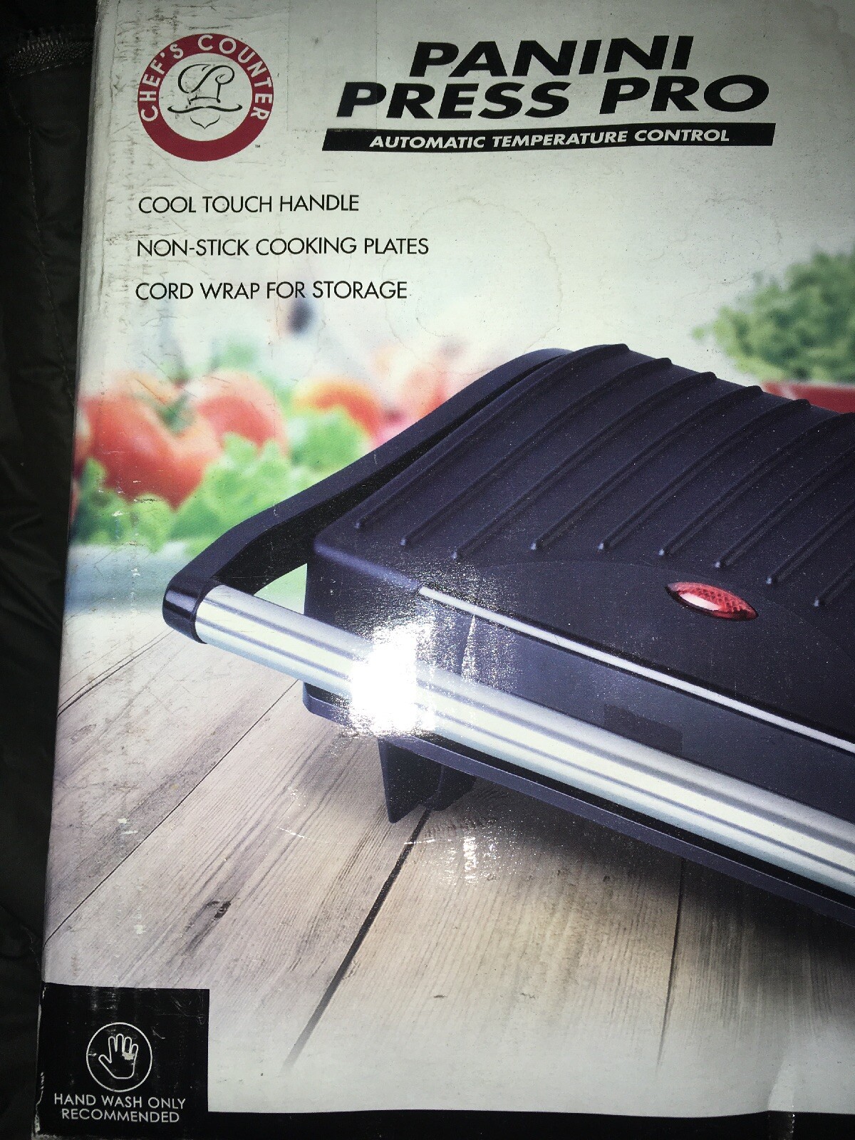 chefs counter panini press pro