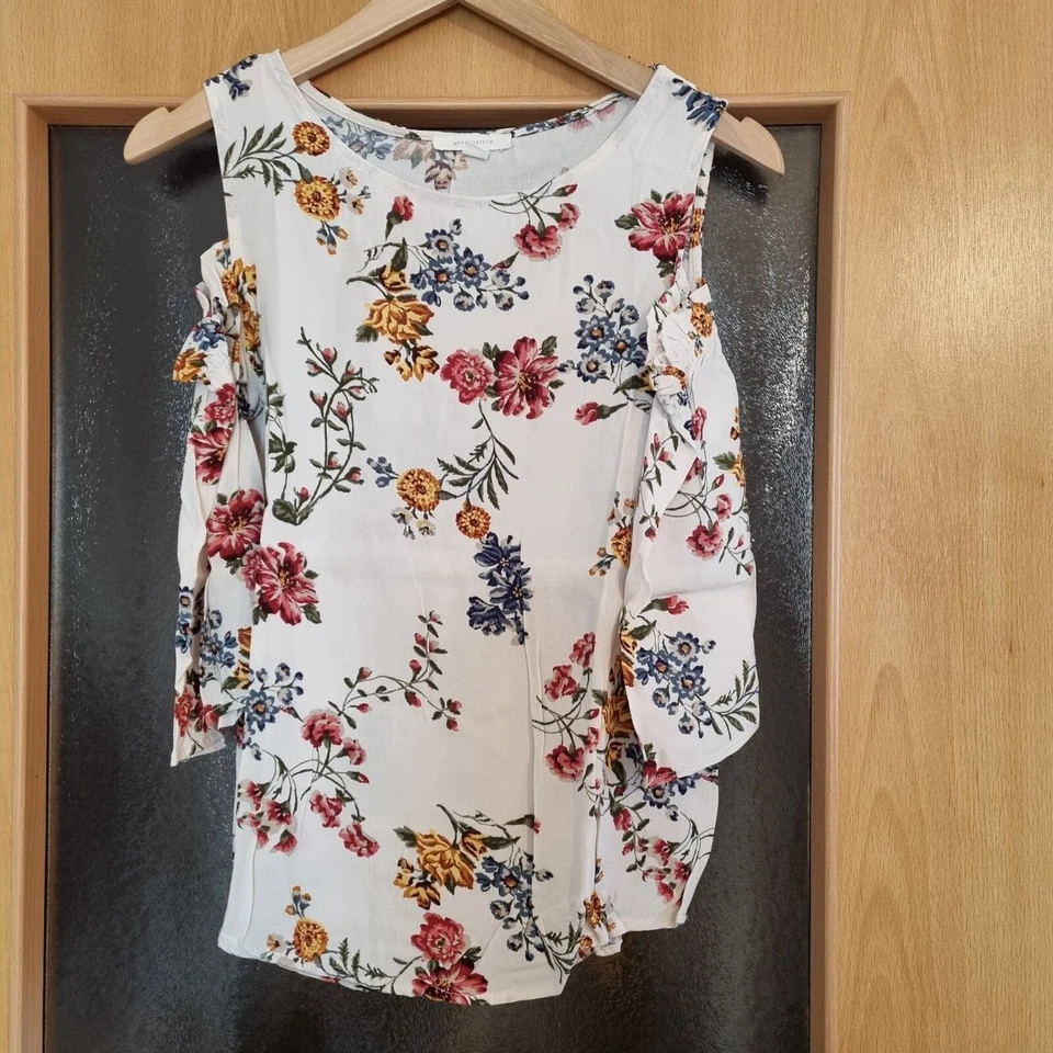 Shirt T-Shirt Größe S 36 Springfield Blumenprint - Bild 3 von 4