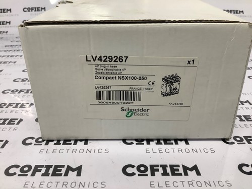 LV429267 - SCHNEIDER ELECTRIC Socle pour débrochage 4P NEUF - Photo 1 sur 4