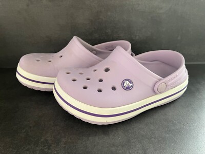 Crocs * J 2 * Gr. 33/34 * lila * Crocband
