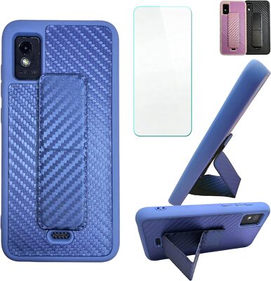 Case for Blu Studio Mini 2023 Phone Case Cover with Screen Protector Blue