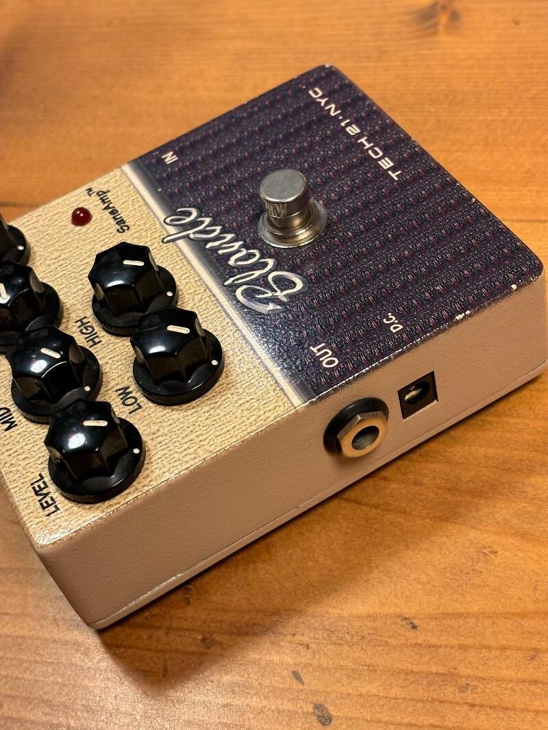 ギター Tech21 sansamp Blonde USED Tech21 SansAmp Character Series Blonde Guitar Effects Pedal