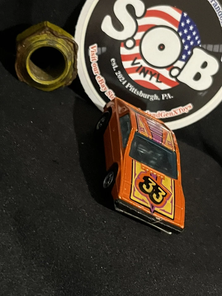 Hot Wheels Blackwalls 1978 Royal Flash Lotus 1:64 NM Condition Orange Diecast - Image 3 of 4