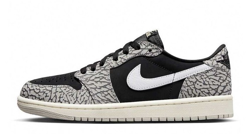 Nike Air Jordan 1 Retro Low OG Black Cement CZ0790-001 Men